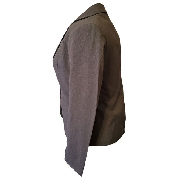 NWT New York & Co. Grey Single Button Blazer - Picture 2 of 6